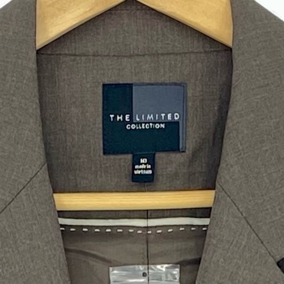 NWT The Limited Collection brown blazer jacket wms sz 10 - Picture 3 of 9